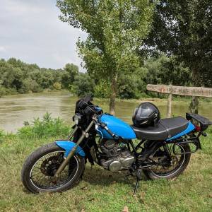 Yamaha SR250, cafe racer, REG: 8/2020, 1997 god.