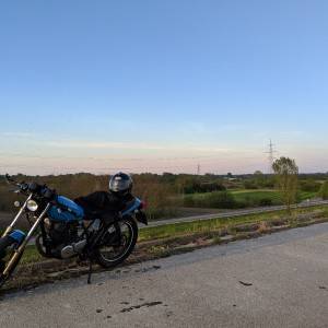 Yamaha SR250, cafe racer, REG: 8/2020, 1997 god.