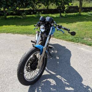 Yamaha SR250, cafe racer, REG: 8/2020, 1997 god.