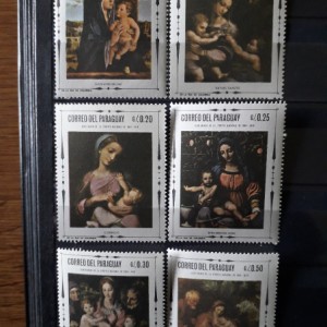 Mark LOT br. 220  PARAGVAJ  umjetnost 5