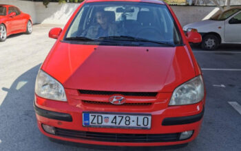 Hyundai Getz crveni 5 vrata,reg.do 10 mj.Mob.098/332-052