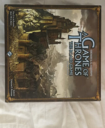 A GAME OF THRONES BOARDGAME 2ND EDITION