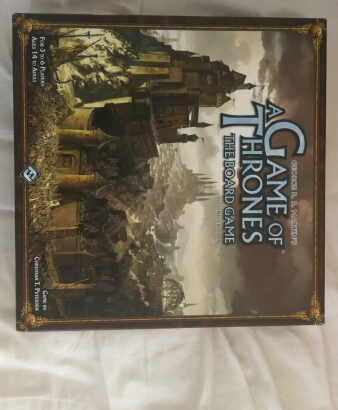 A GAME OF THRONES BOARDGAME 2ND EDITION