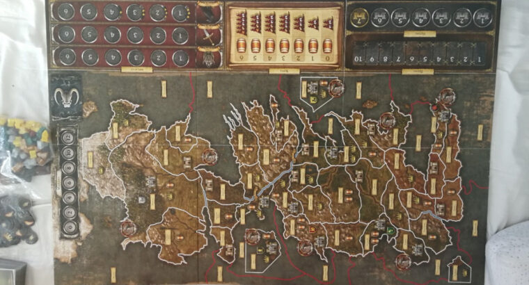 A GAME OF THRONES BOARDGAME 2ND EDITION