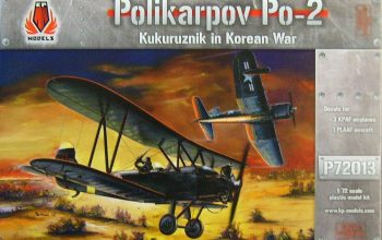 Maketa avion Polikarpov Po-2 Kukuruznik in Korean War 1/72 1:72
