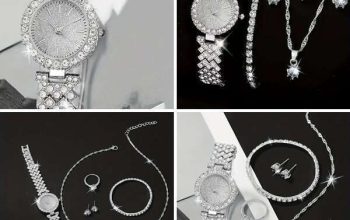 Ekskluzivni Diamonda Nakit Set: Elegancija i Stil za Svakodnevnu Sofisticiranost + GRATIS NARUKVICA