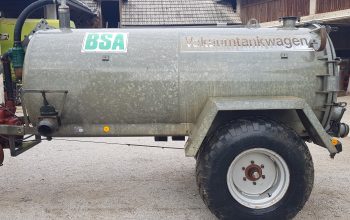 Cisterna BSA Vakuumtankwagen 4000 litara