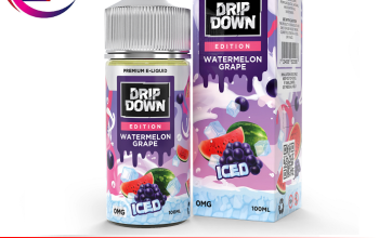 Watermelon Grape Ice Drip Down E-Juice – 100ml In Karachi(03001597100)